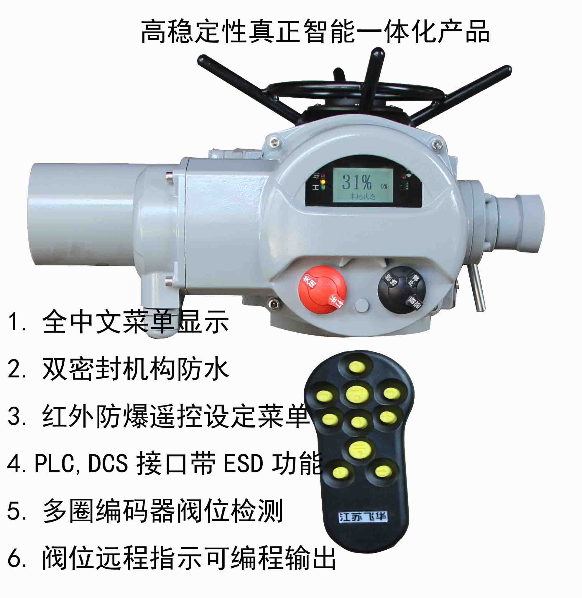 新一代智能型FIQ系列电动执行机构